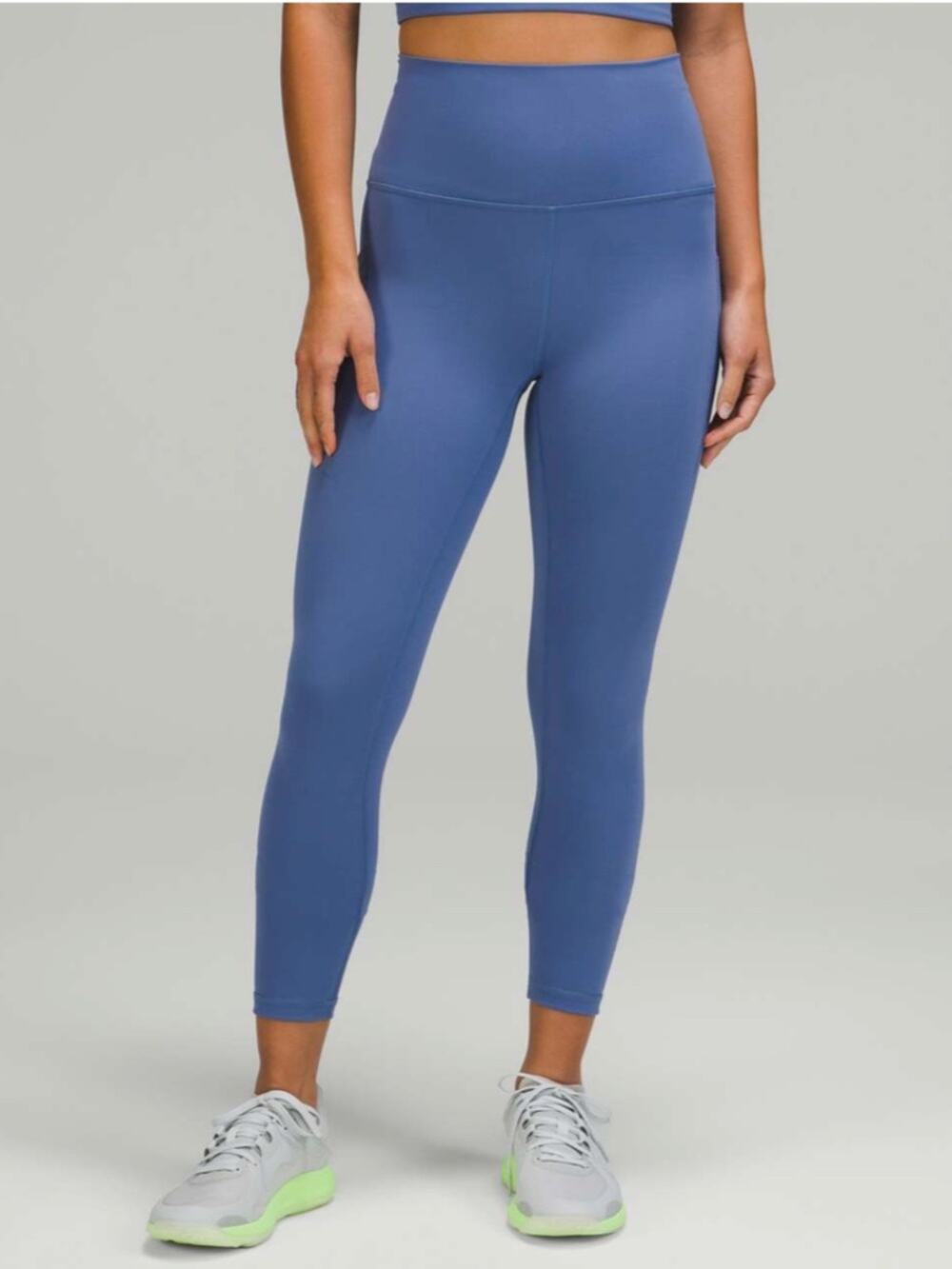 Lululemon Wunder Train High-Rise Tight with Pockets 25" in Water Drop Size 4